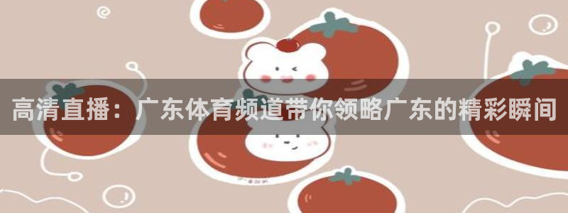 24直播网足球在线：高清直播：广东体育频道带你领略广东的精彩瞬间