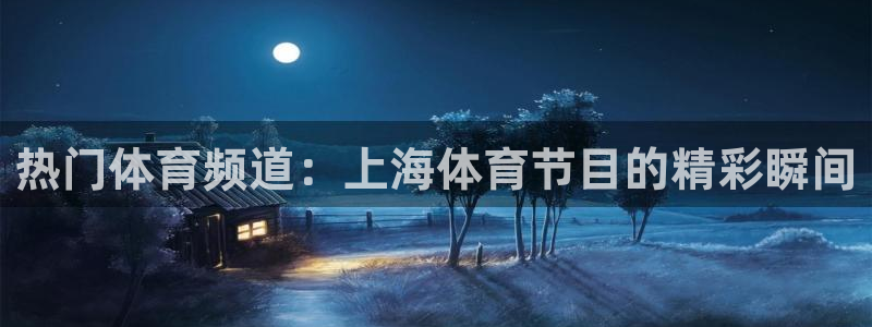 24直播免费篮球直播在线观看：热门体育频道：上海体育节目的精彩瞬间
